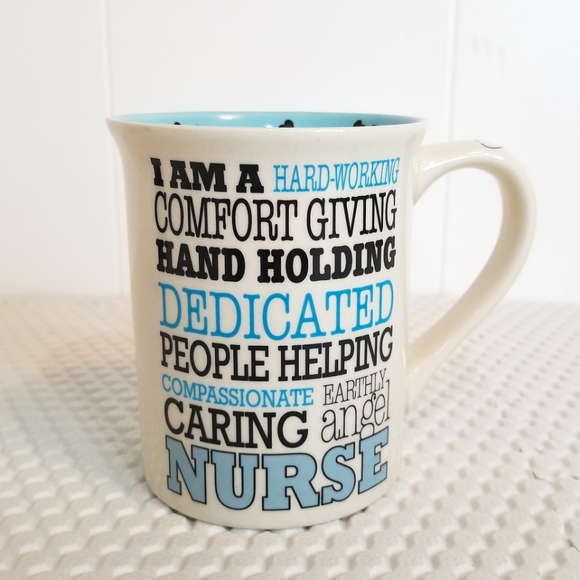 Nurse - Giving - Dedicated - Life and Character - Mug - Picture 5 of 5